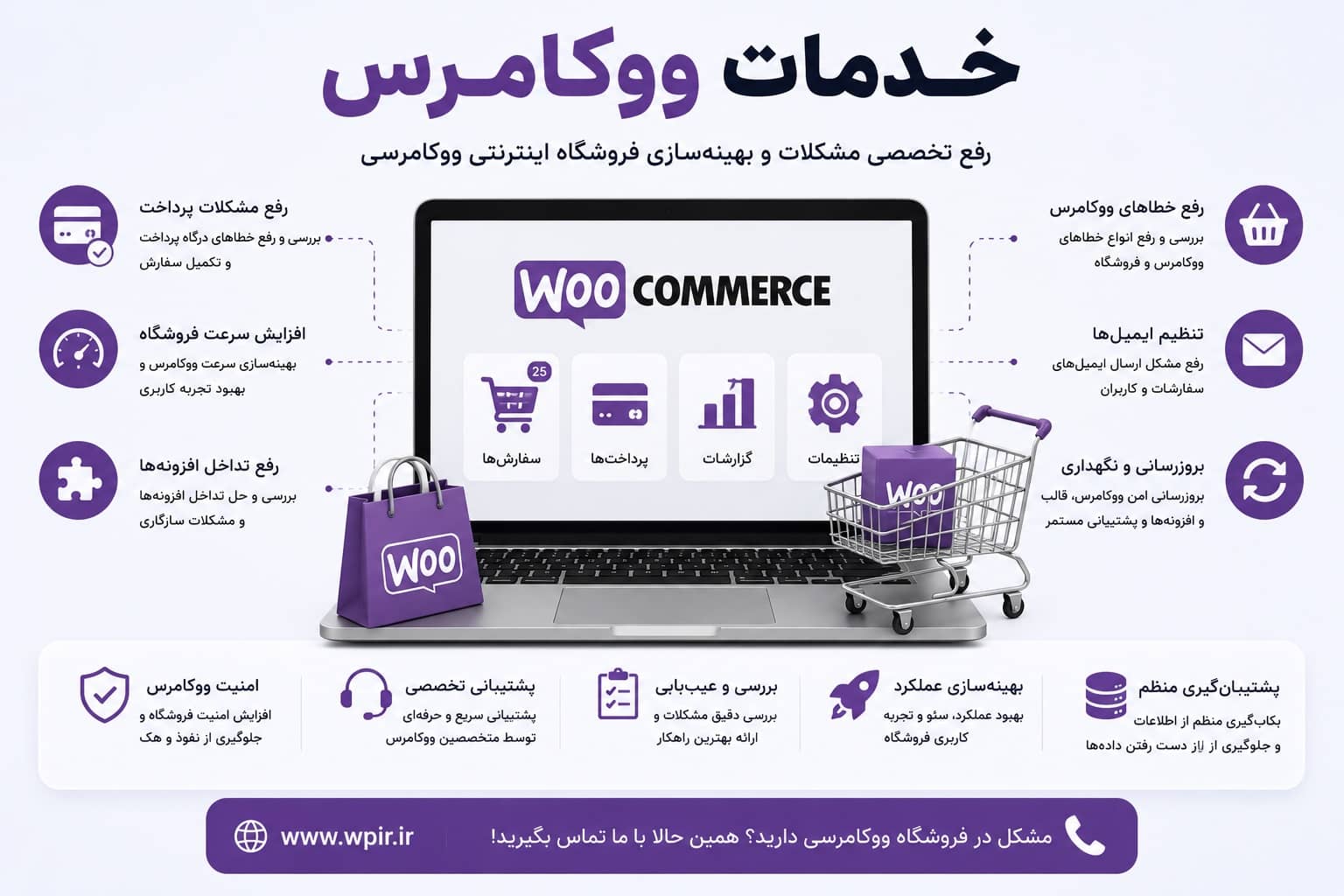 خدمات ووکامرس