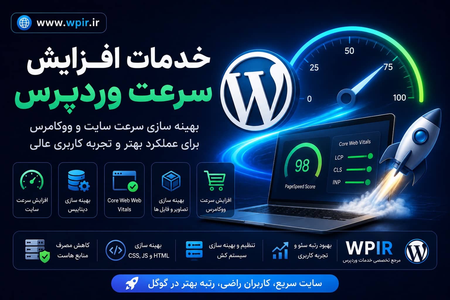 افزایش سرعت وردپرس