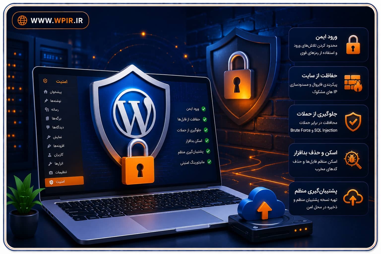 امنیت وردپرس